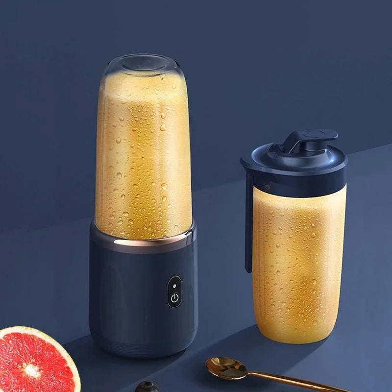 Portable USB Blender Bottle – 6-Blade Personal Juicer